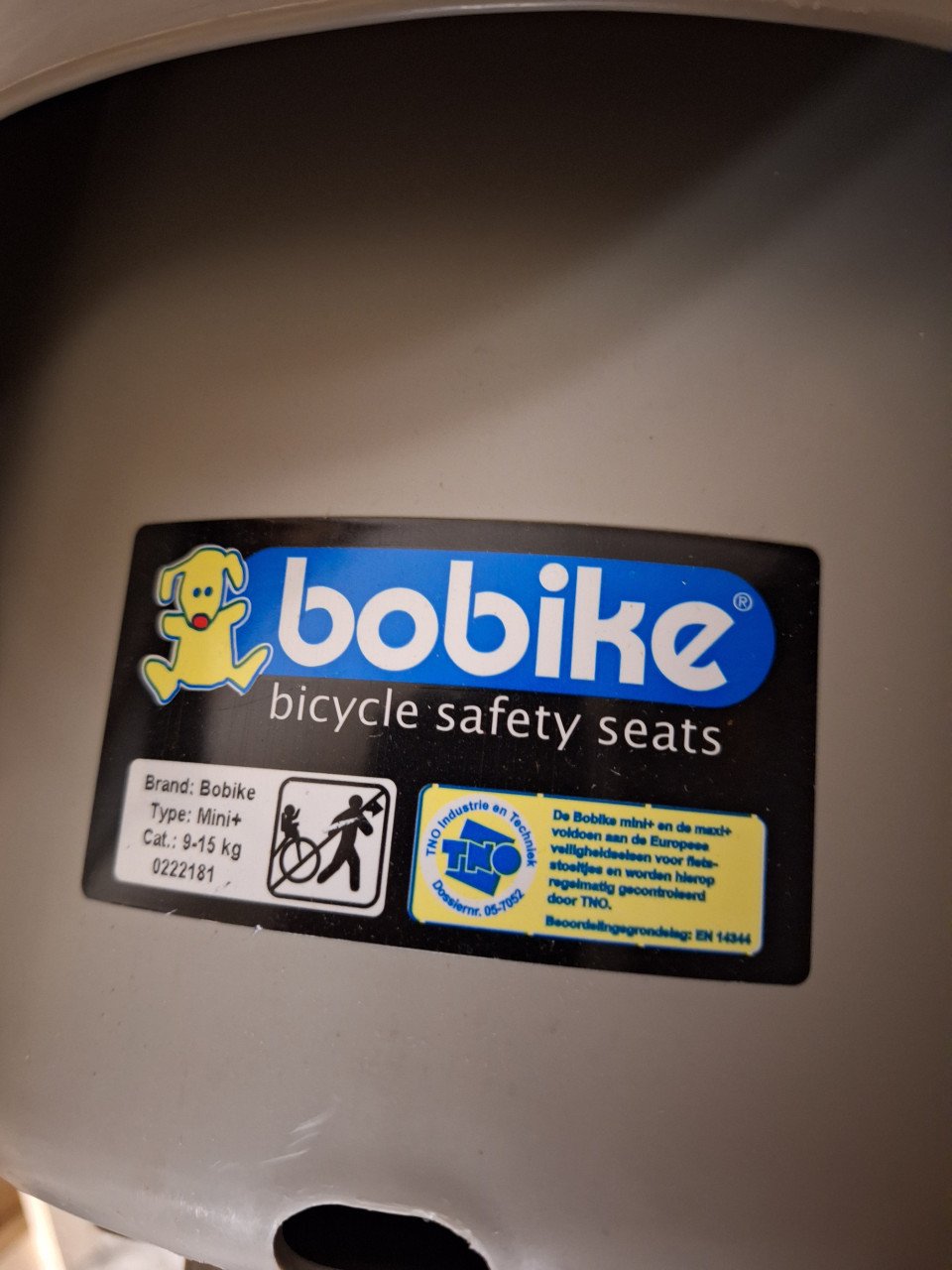 Bobike Fietsstoeltje Voor