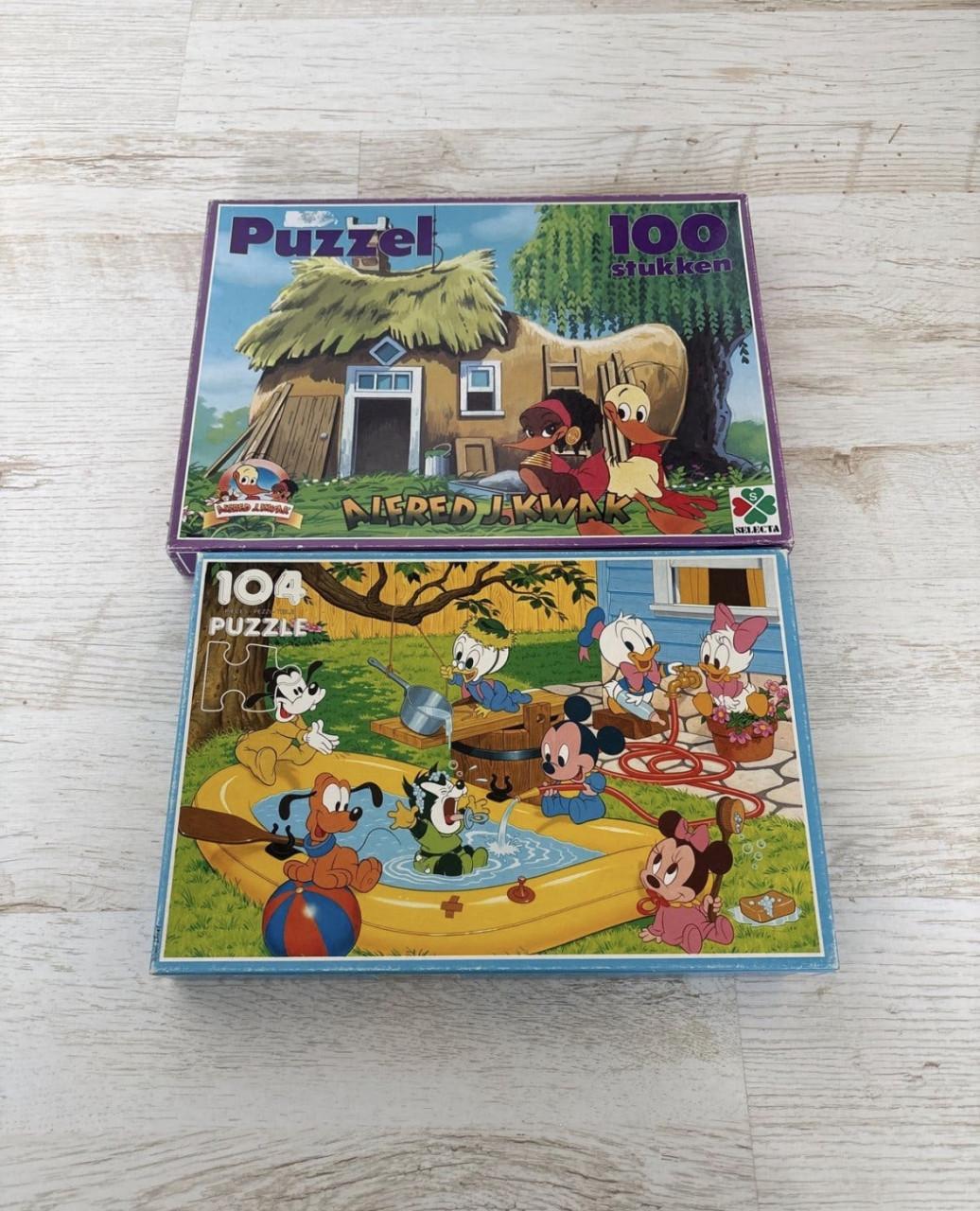 2 complete puzzels