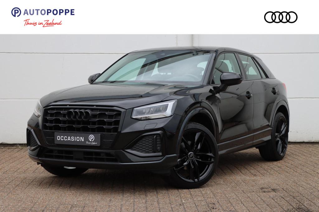 Audi Q2 35 tfsi advanced edition 150pk s-tronic zwart optiek
