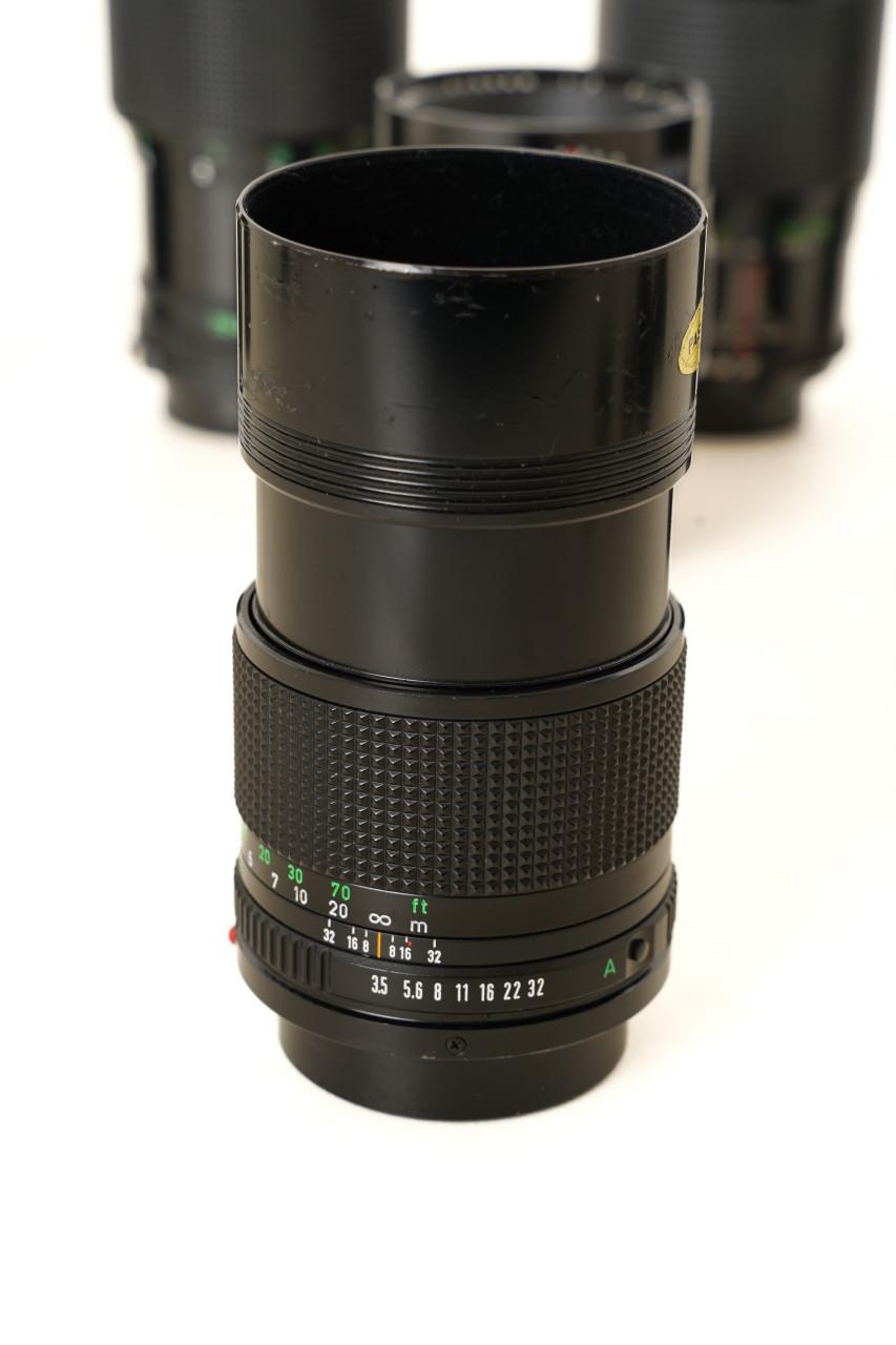 Partij Analoge camera lenzen