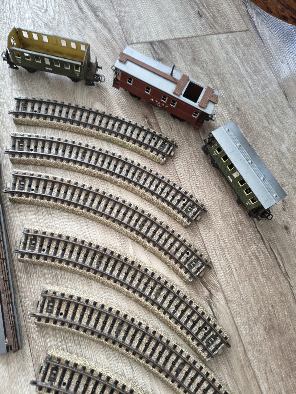 Grote set Märklin HO wissels, spoor, treintjes en meer! Set.