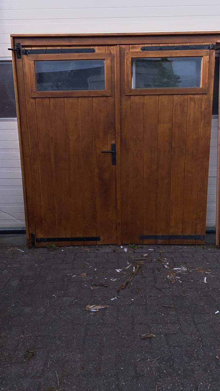 Douglas dubbele tuin deuren