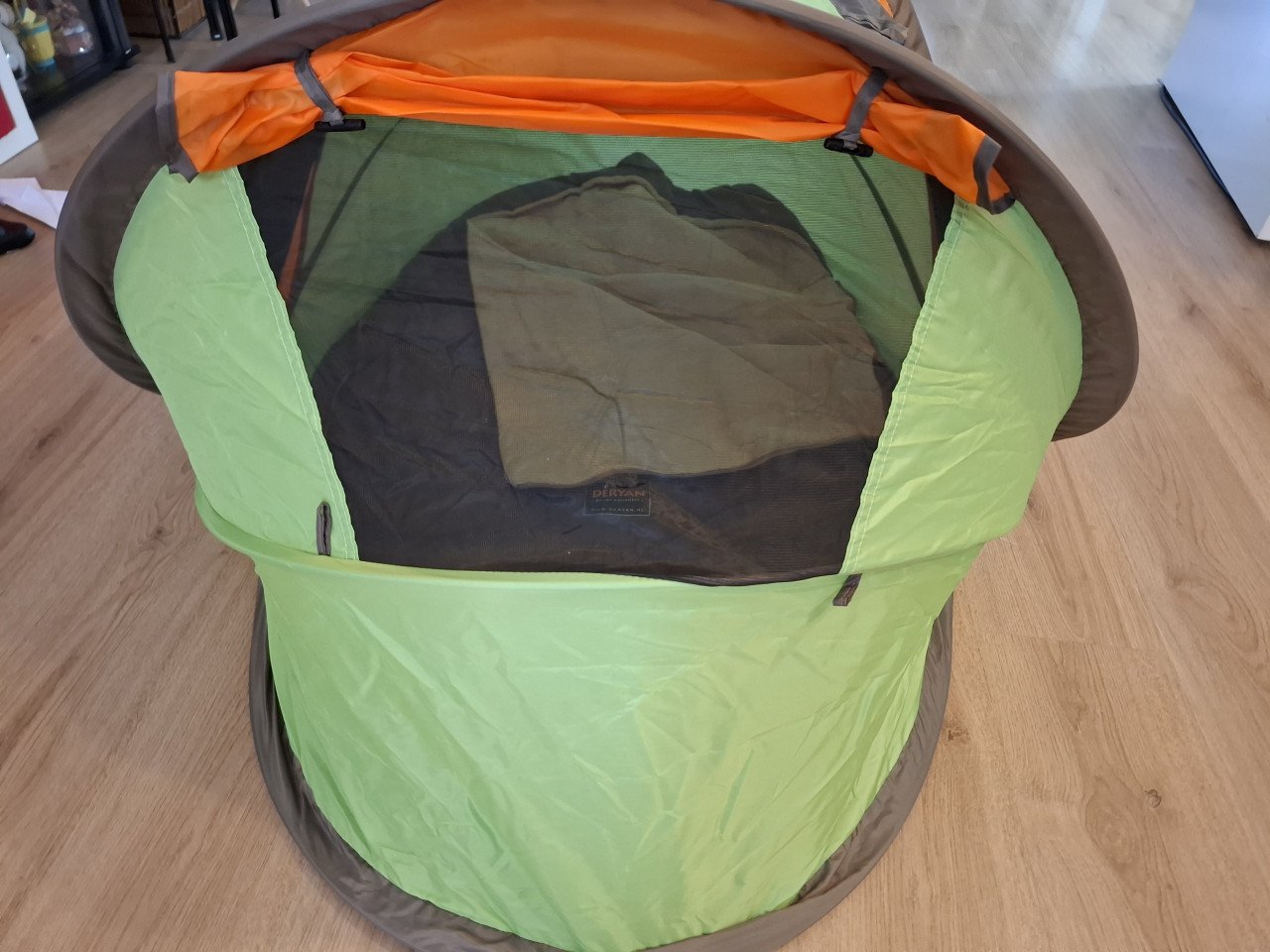 Deryan Travel Cot Peuter Luxe – Groen