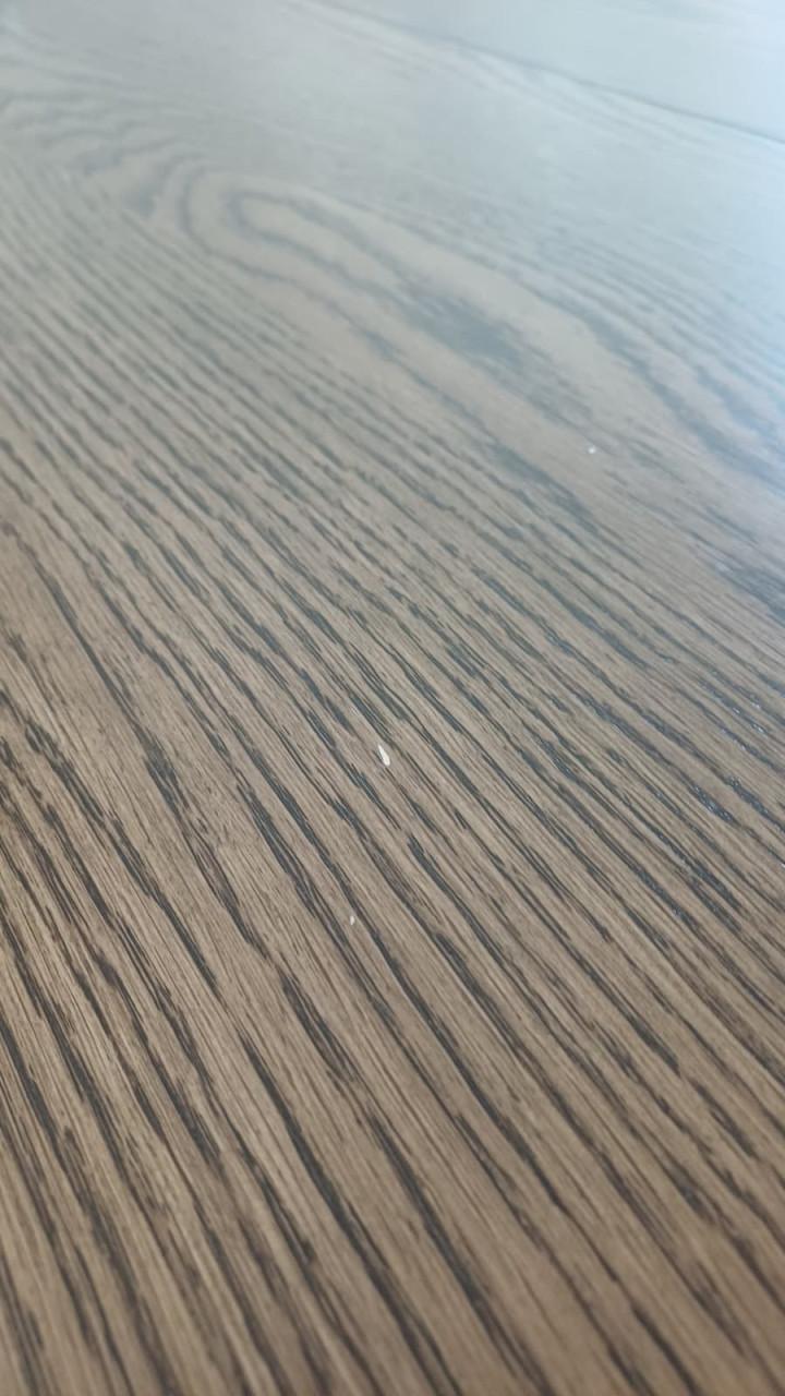 Uitschuifbare eetkamertafel donkerbruin