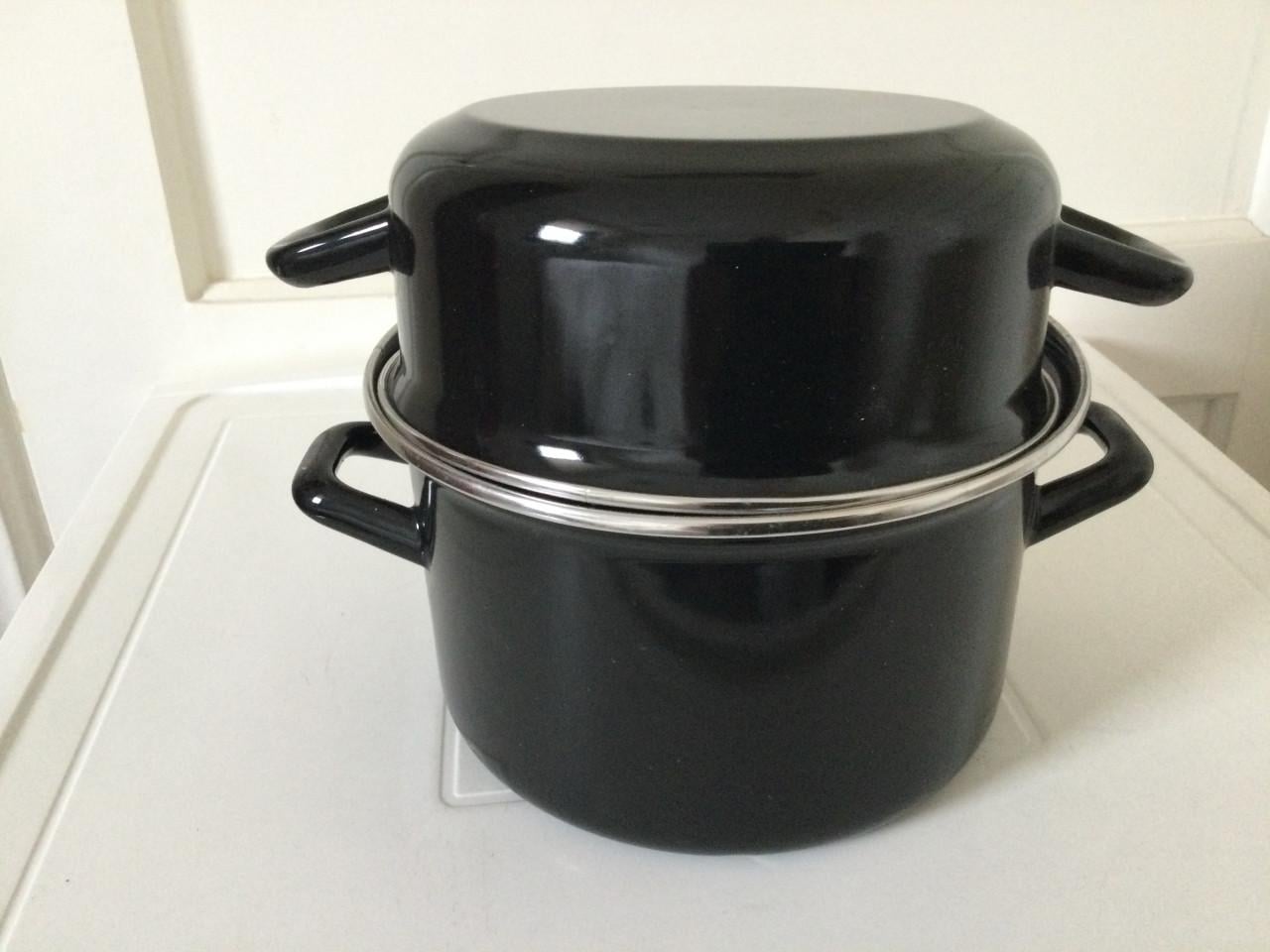 Mosselpannetje 1,2 kg. nieuw