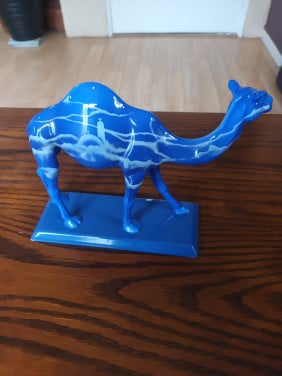 Decoratieve Blauwe Kameel