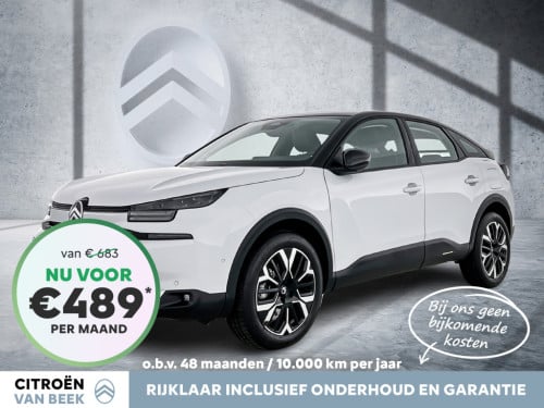 Citroen C4 hybrid 145pk automaat business private lease € 489,- pm - 48mnd 