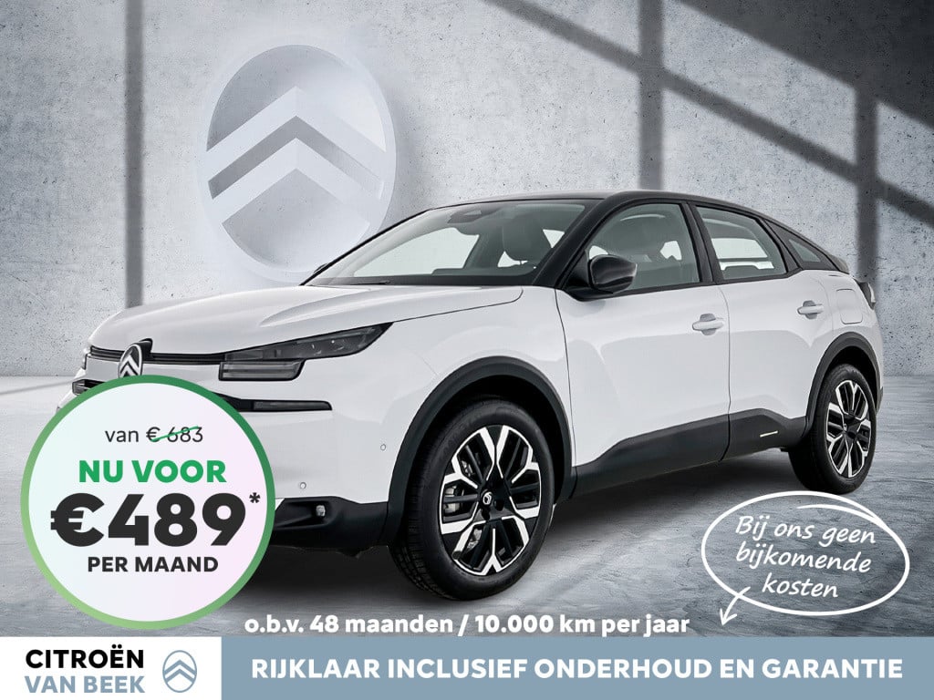 Citroen C4 hybrid 145pk automaat business private lease € 489,- pm - 48mnd 