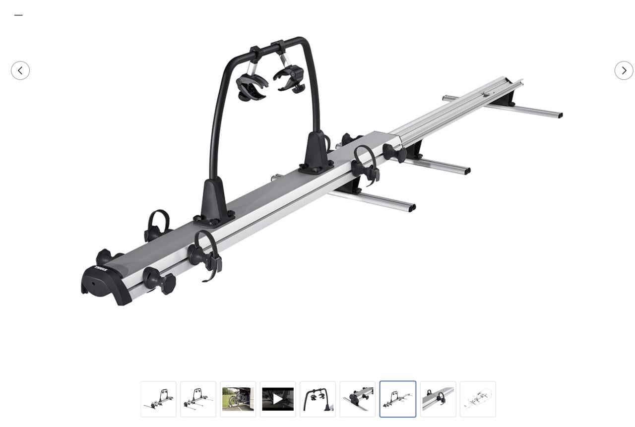 Thule VeloSlide - fietsendrager voor camper