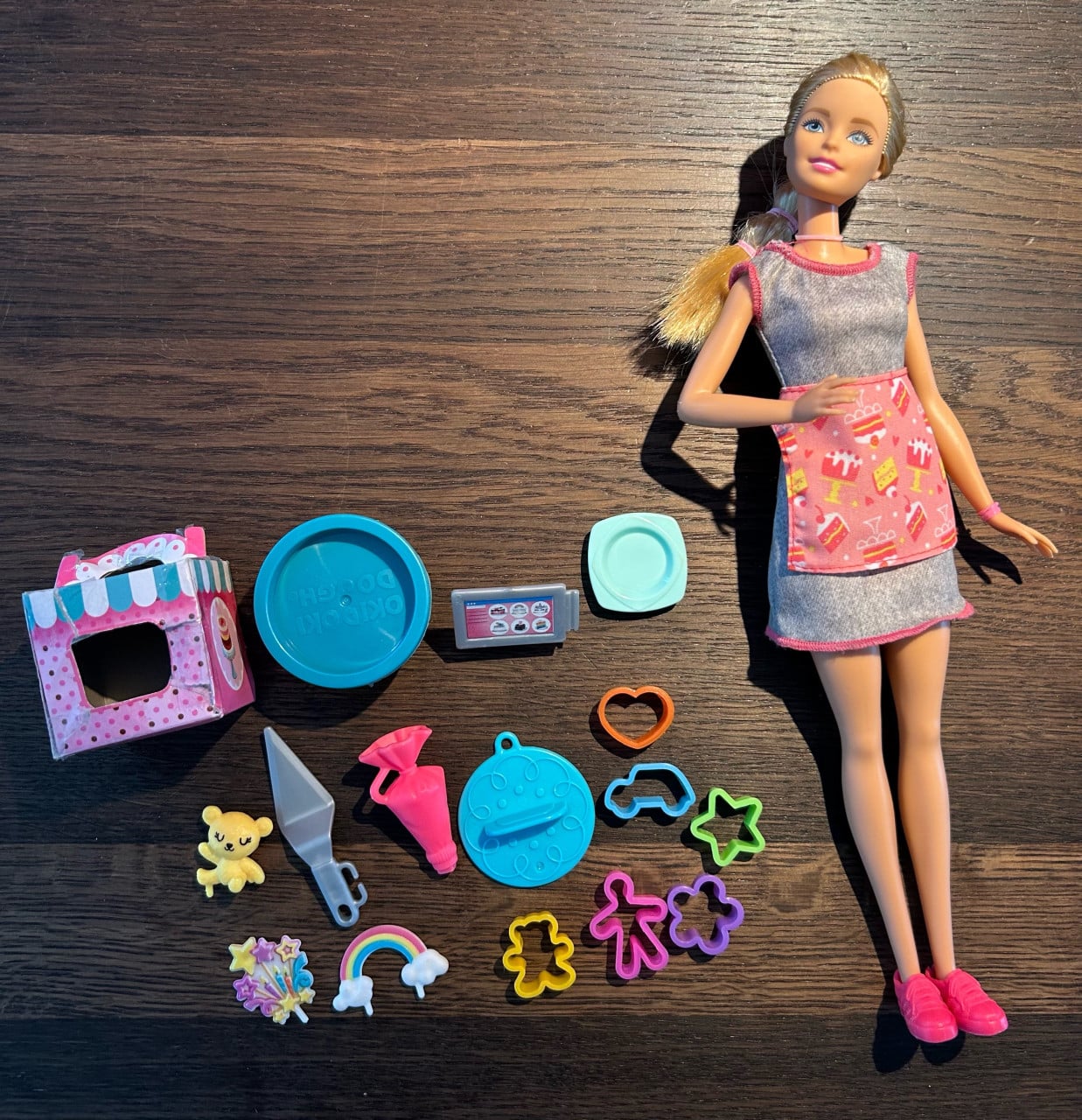 Barbie taartdecoratie speelset