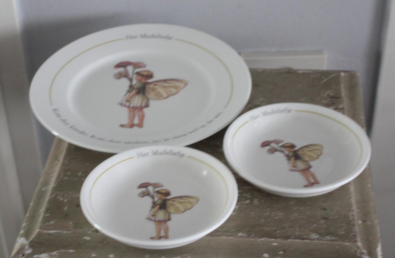 Set engel servies