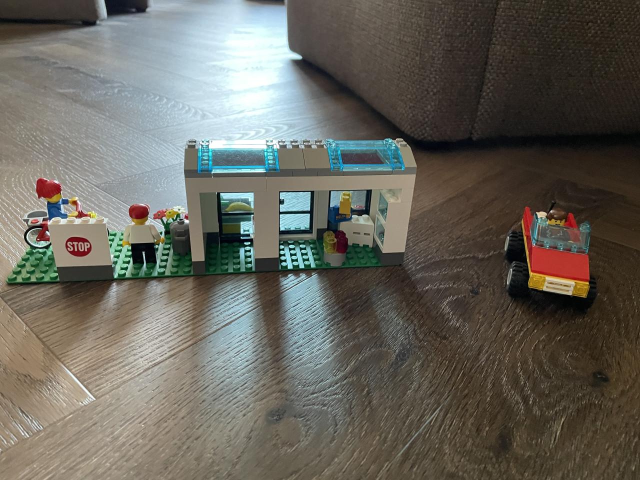 System lego: Shell service station 1254
