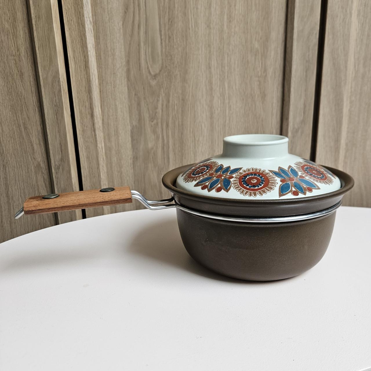 Vintage Figgjo Flameware 'Astrid' steelpan