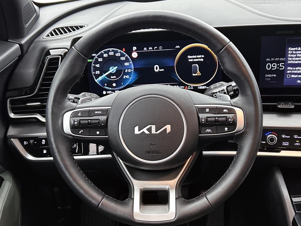 Kia Sportage 1.6 t-gdi plug-in hybrid awd dark edition stoel- stuur verwarm
