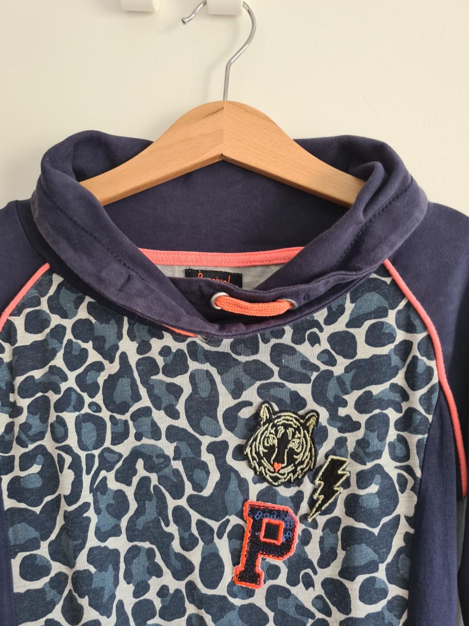 Persival blauw jurkje  Maat 134-140