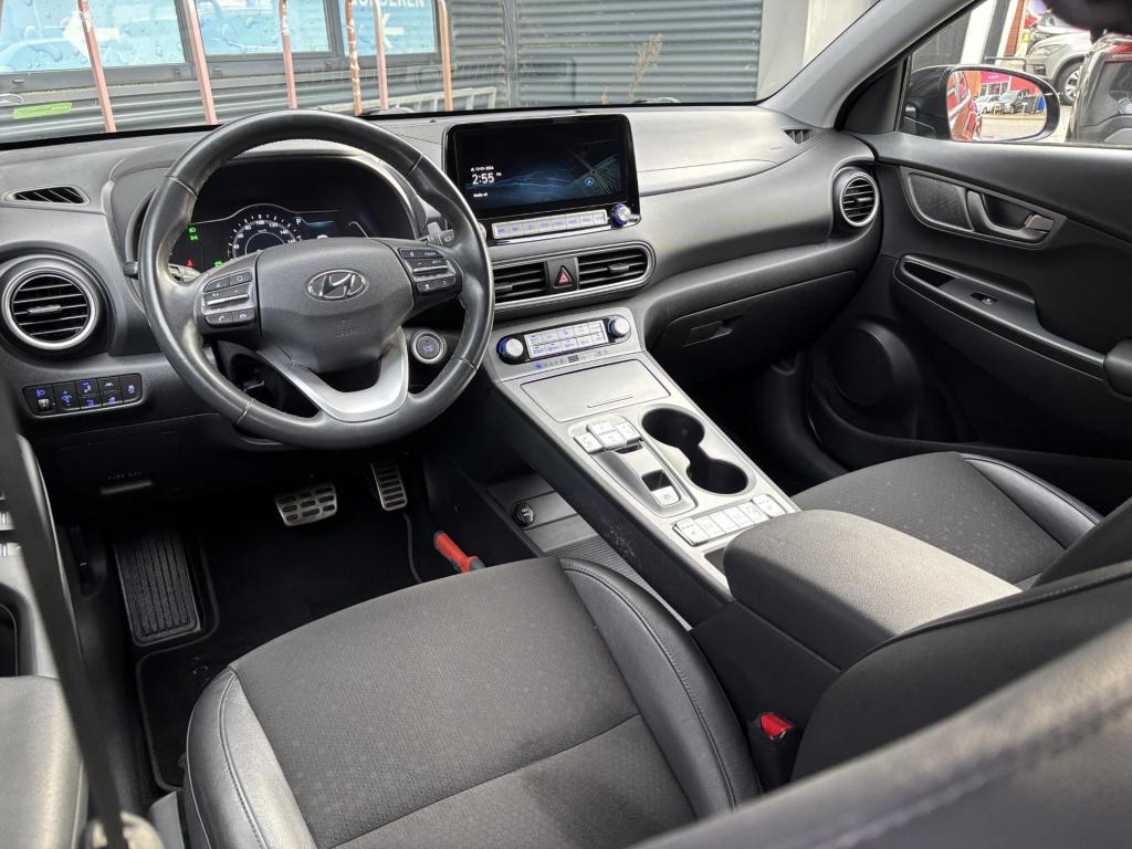 Hyundai Kona ev fashion 64 kwh design pack soh 95% 3-fase lader!