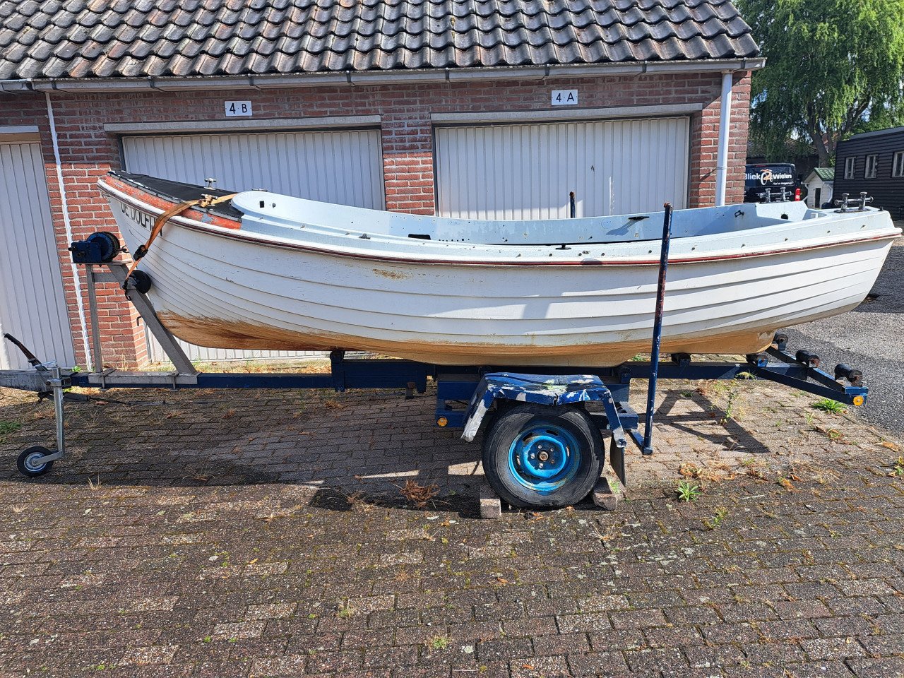 Orkney sloep met trailer nu nog niet hoor
