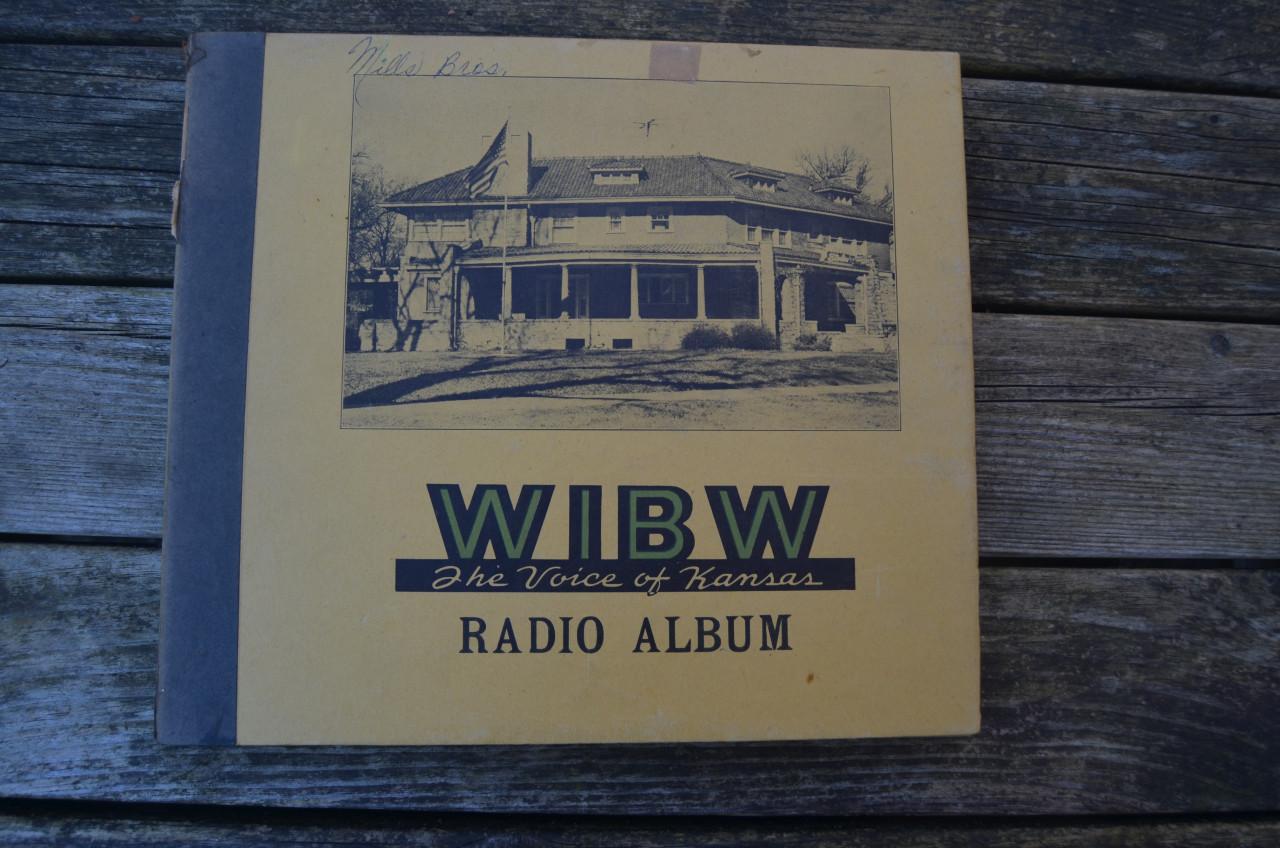 WIBW - The voice of Kansas radio album - Mills brothers