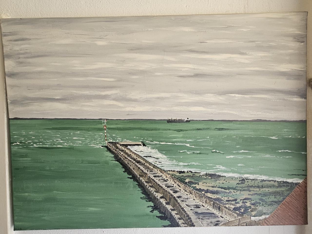 Schilderij Boulevard Vlissingen