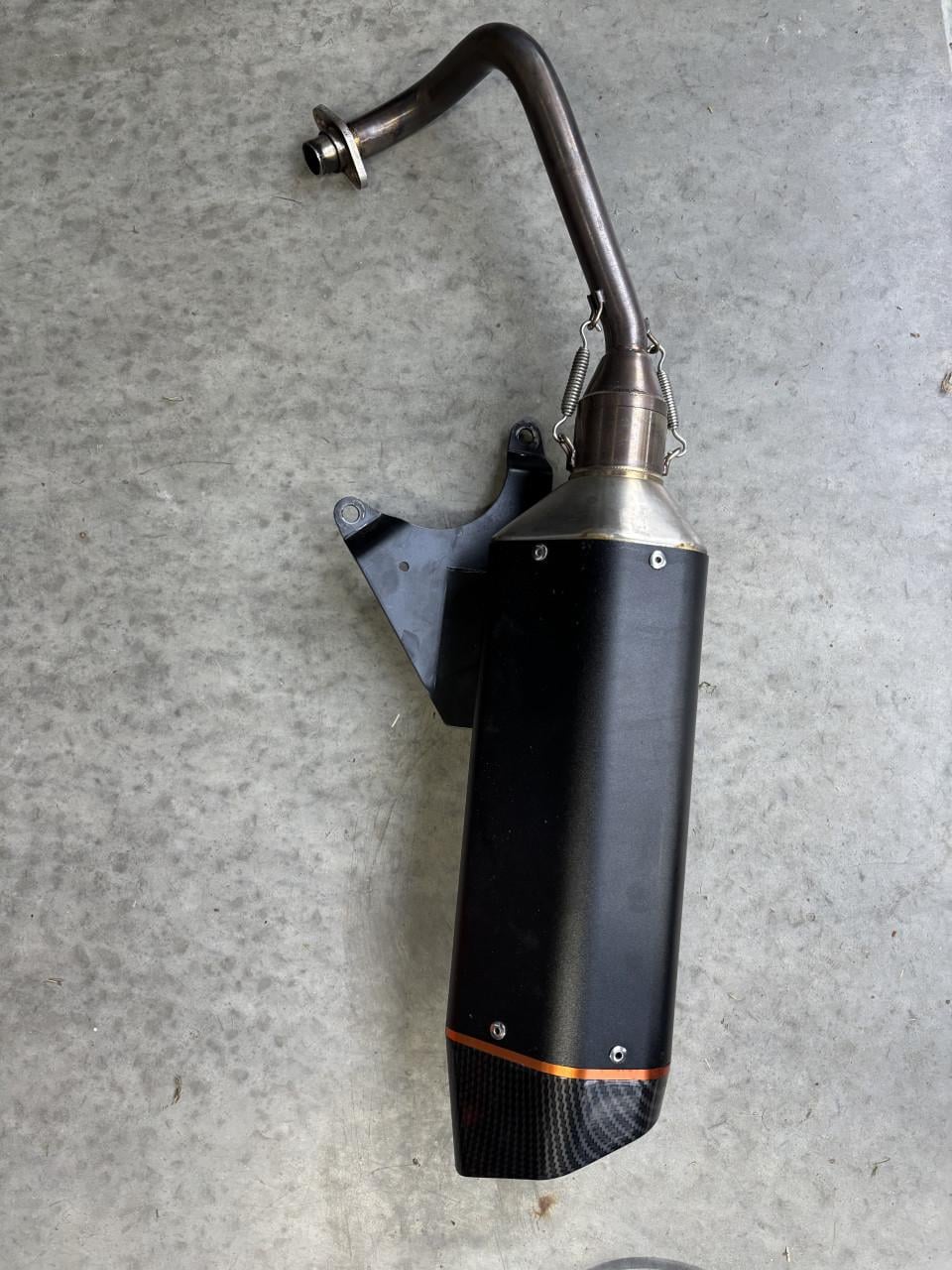 Bullet Scooter Uitlaat Orange Cap series", A300 R3