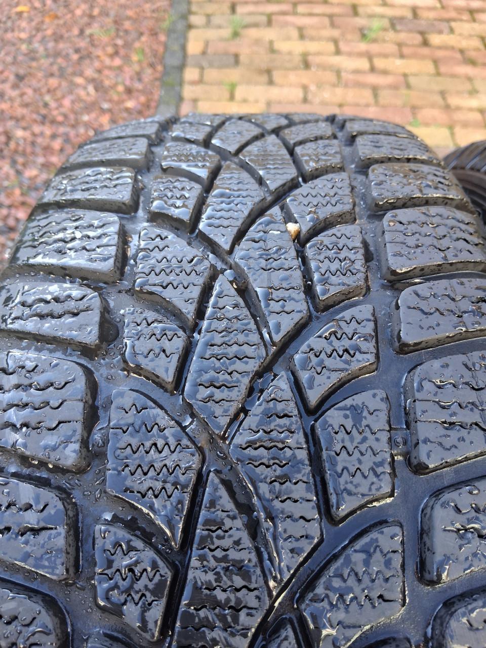 4 lm velgen met winterbanden