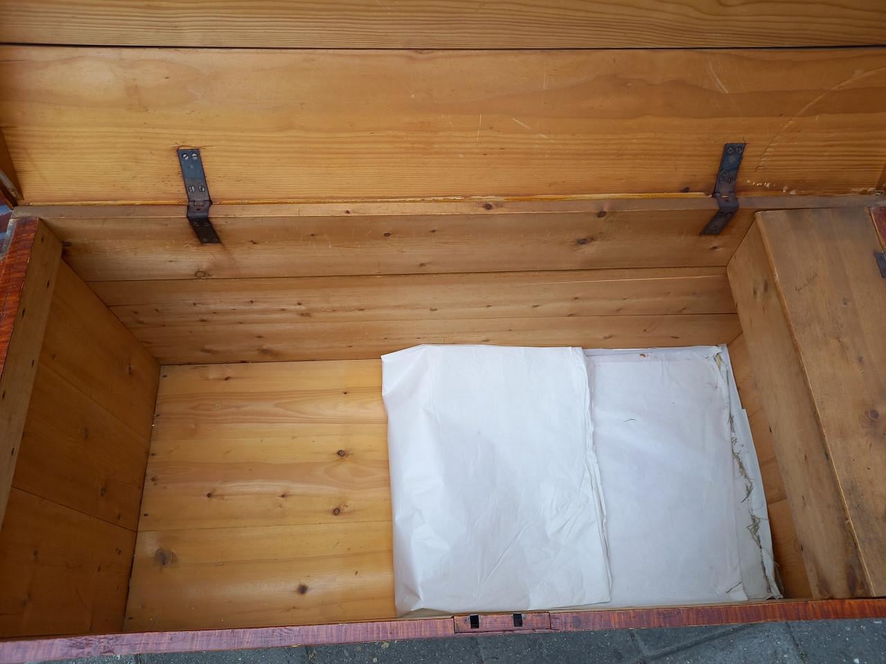 Houten dekenkist/ speelgoedkist XL