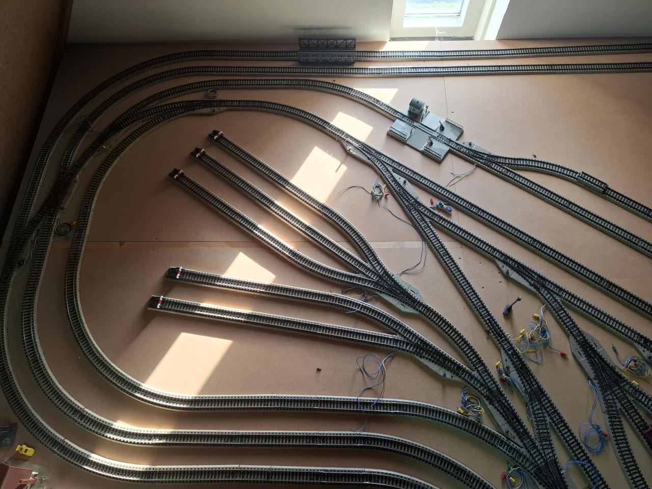 Complete Marklin-HO treinbaan - Analoog