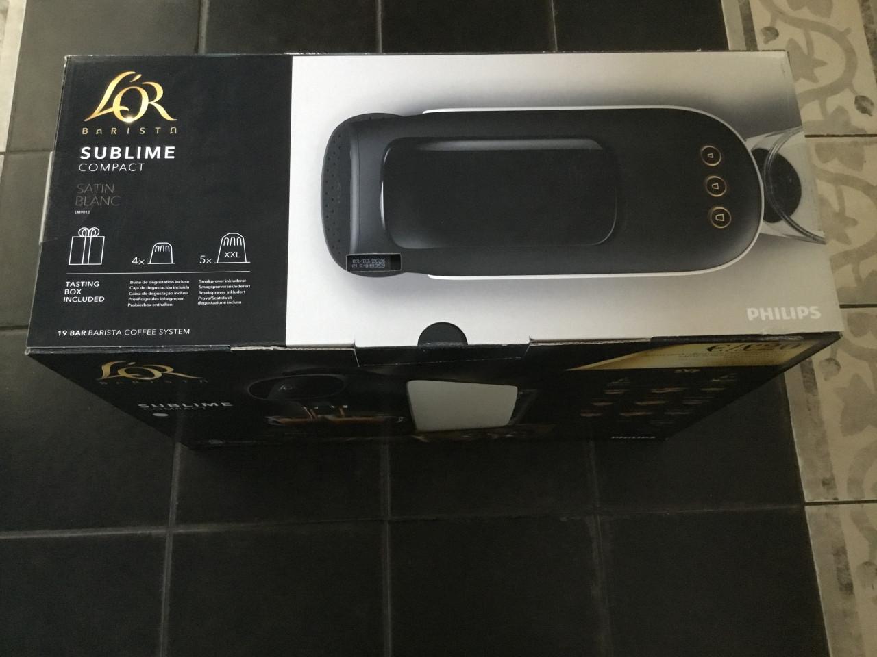 Barista sublime compact.