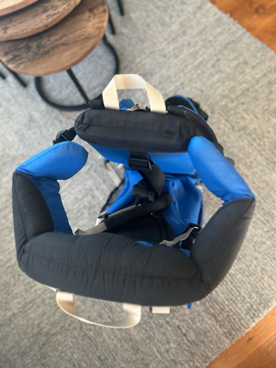 Nomad kinderdrager rugdrager met frame – blauw