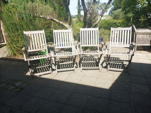 Teak stoelen