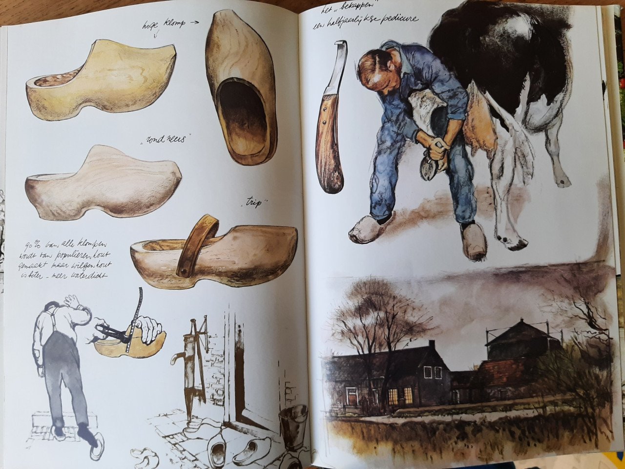 Te hooi en te gras, door Rien Poortvliet