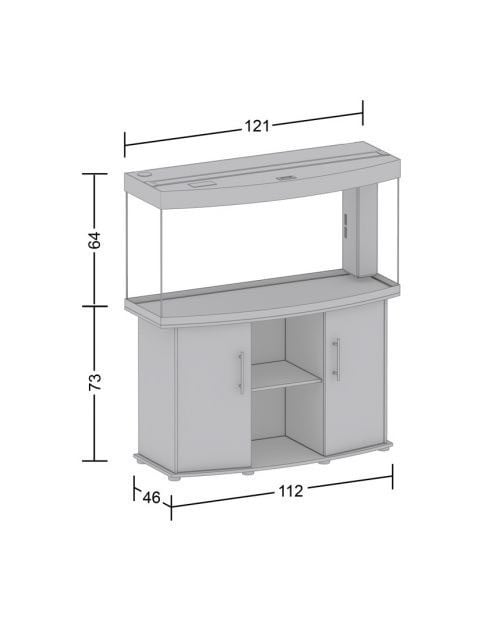 Jewel Vision 180L aquarium incl toebehoren