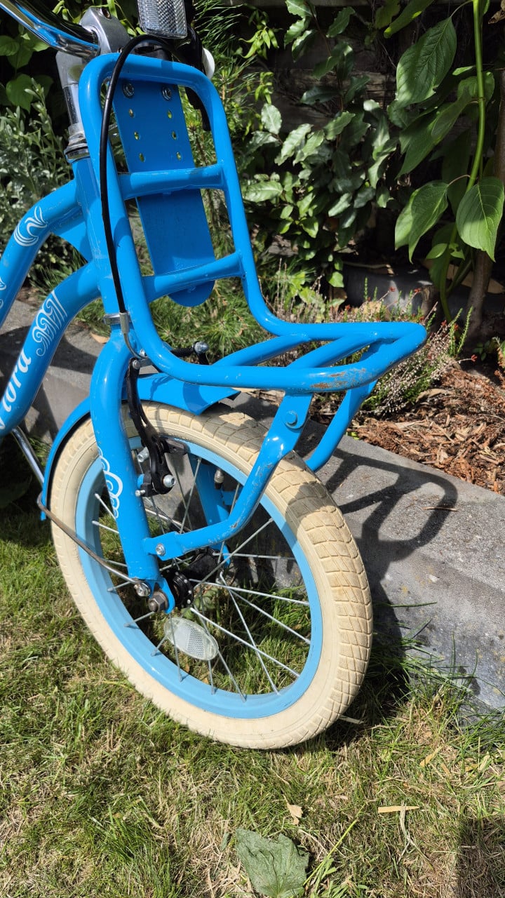 Spirit flora 16" meisjesfiets blauw