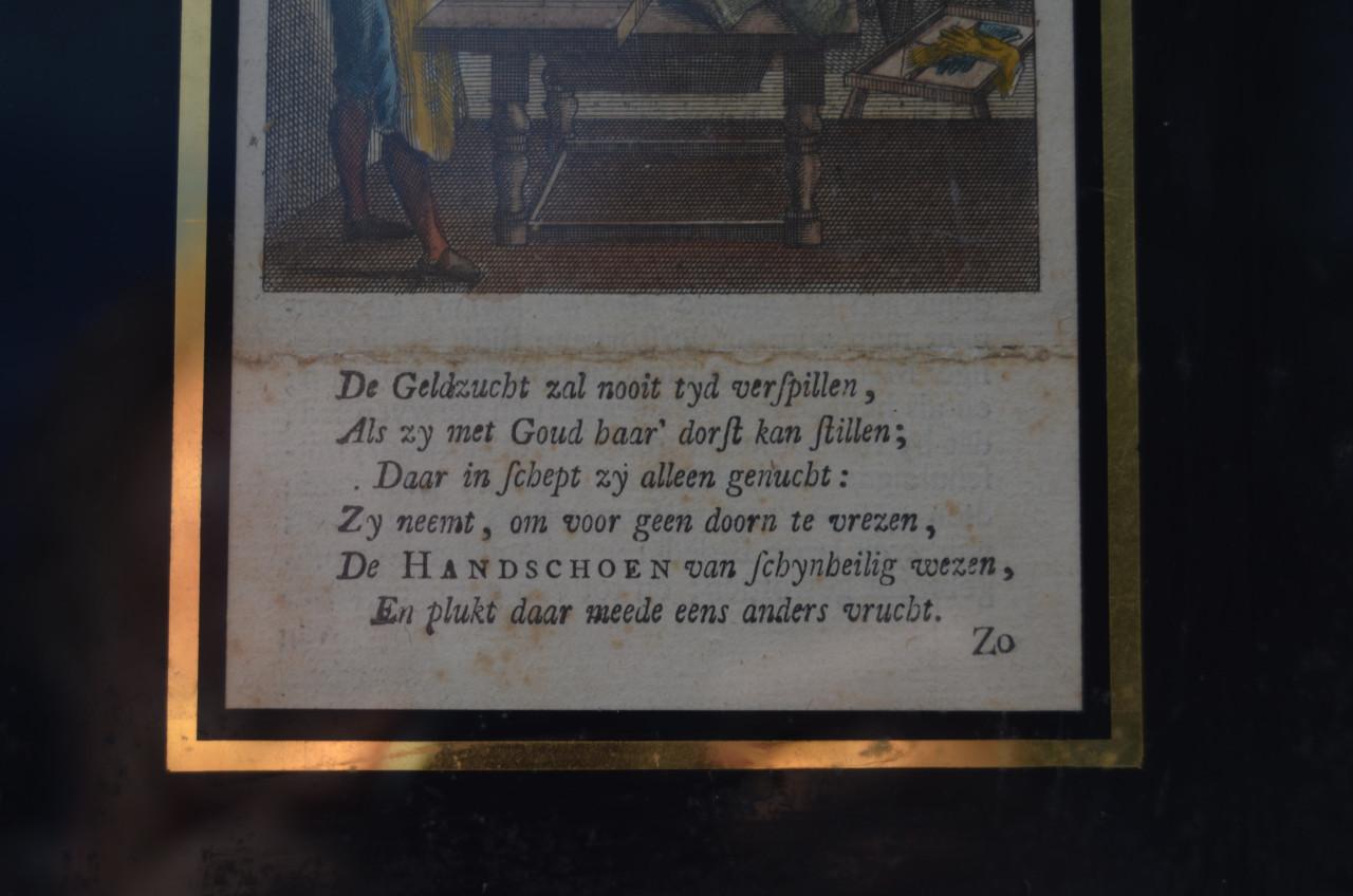 Gravure 1694 Jan Luyken (1649 - 1712)