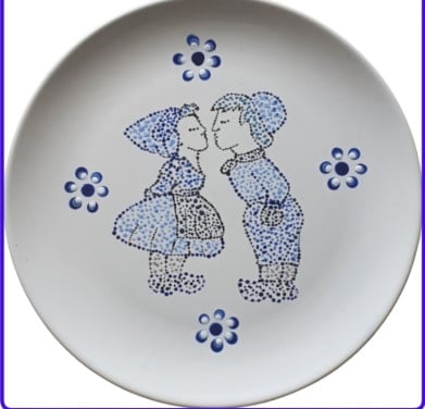 Workshop Dots/ stippen op een bordje