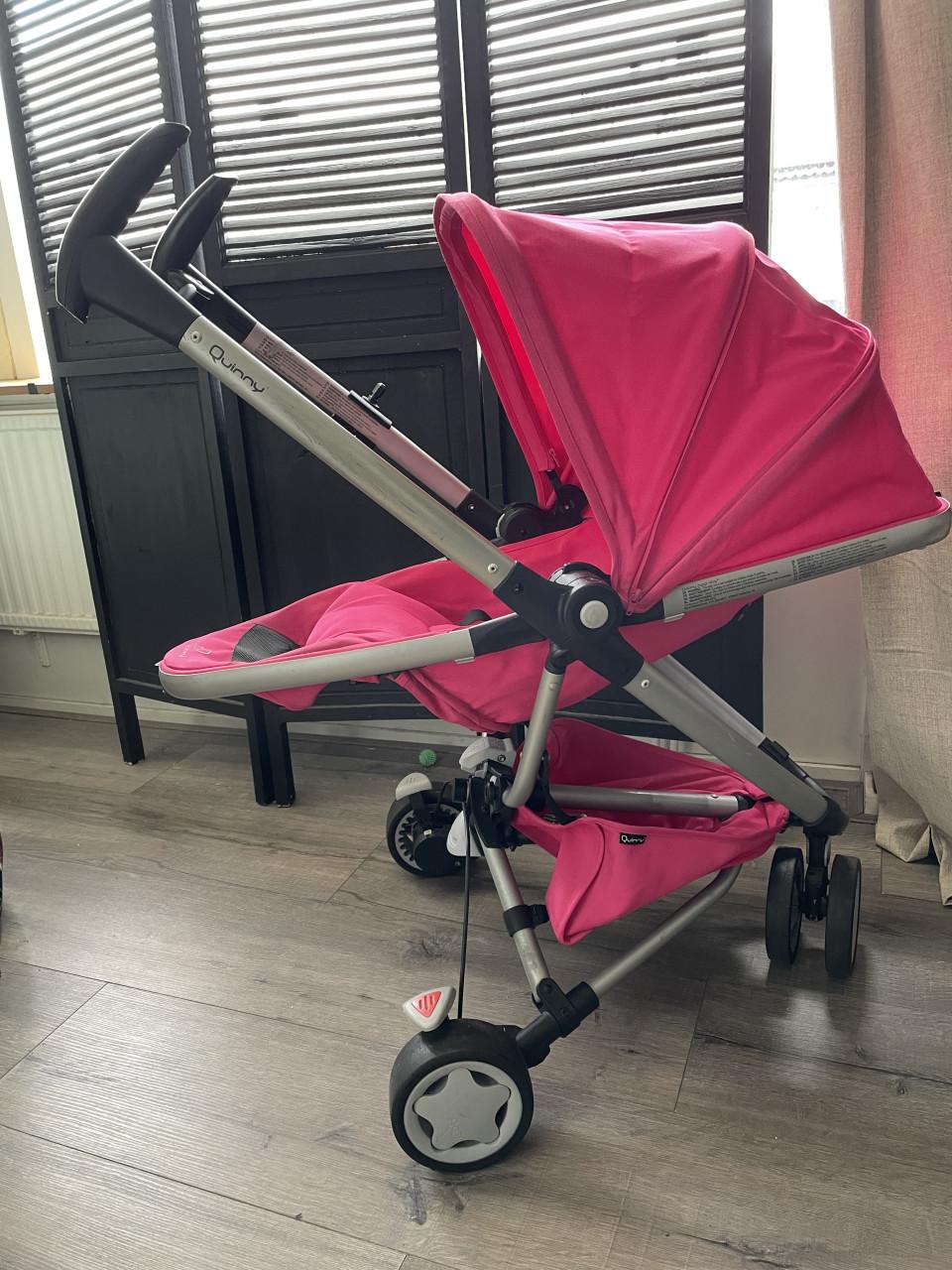 Quinny Zapp Xtra 2.0 Buggy in de kleur Pink Passion