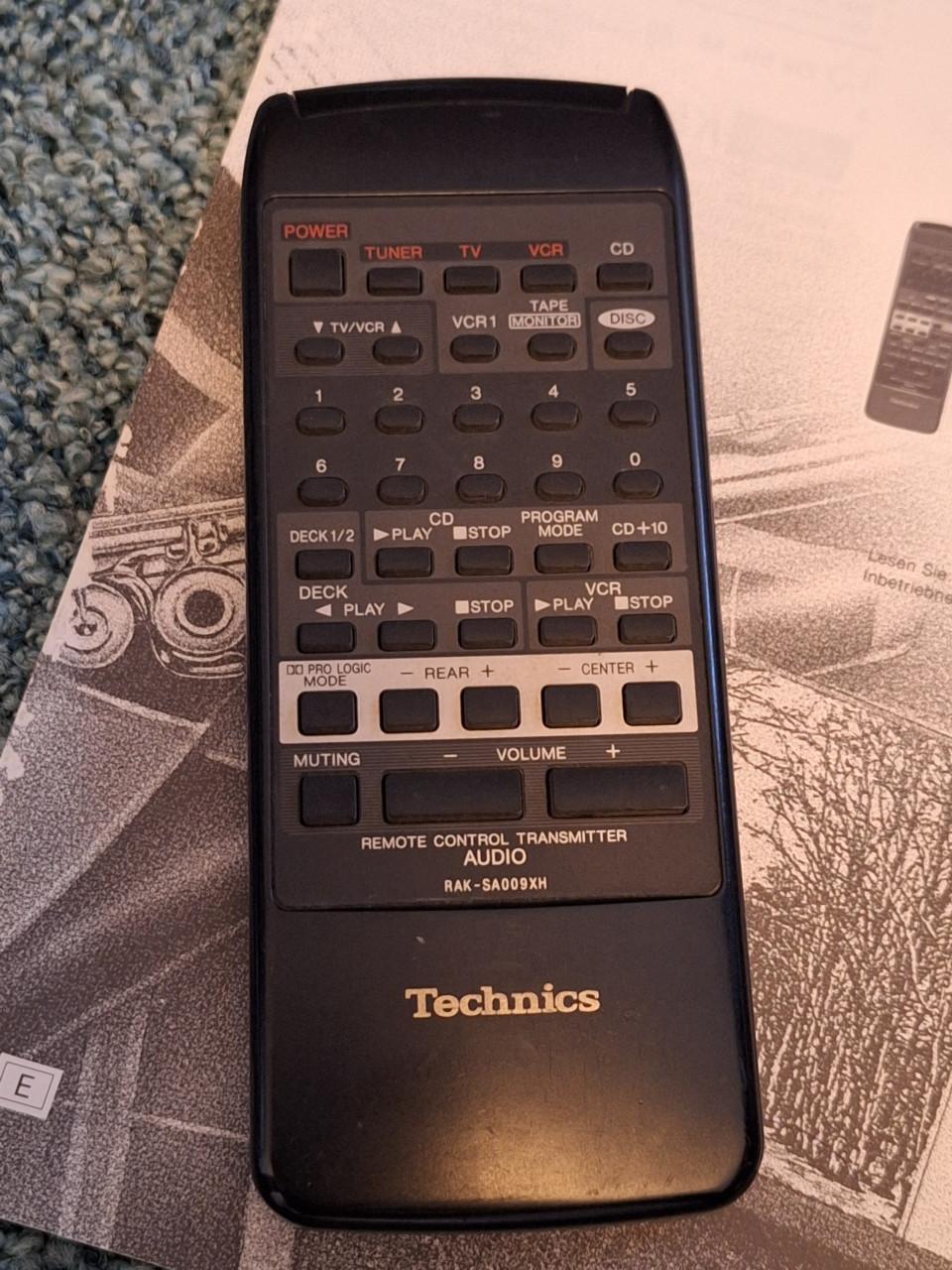 Technics surroundversterker SA-GX350