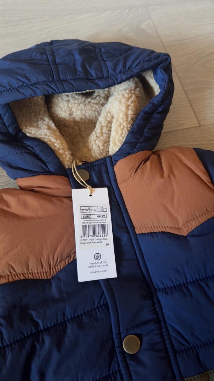Nieuwe Noppies winterjas maat 80