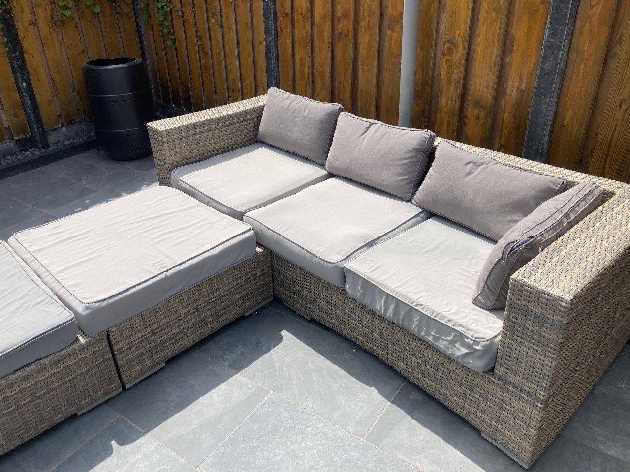 Lounge set rotan