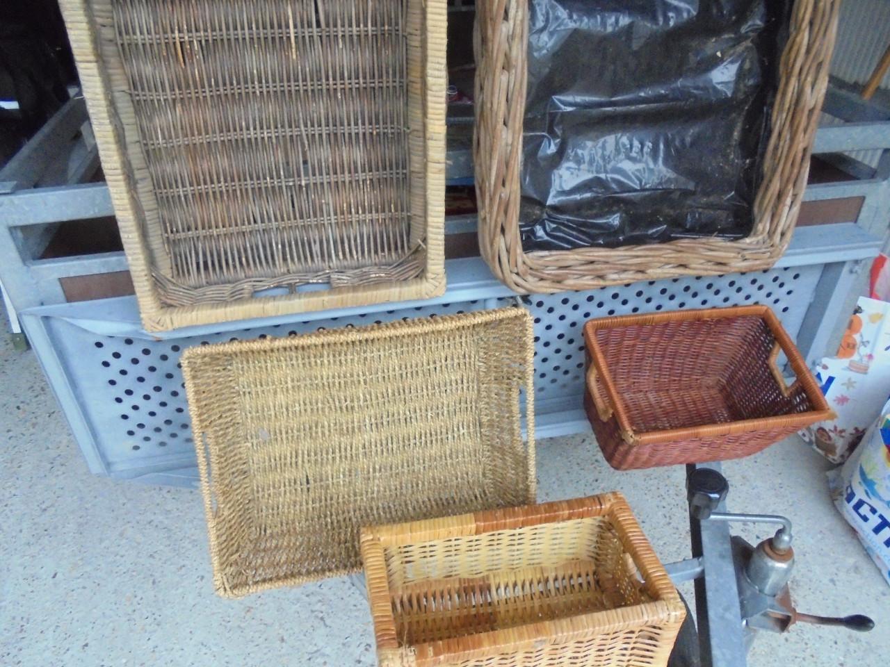 Rieten mandjes