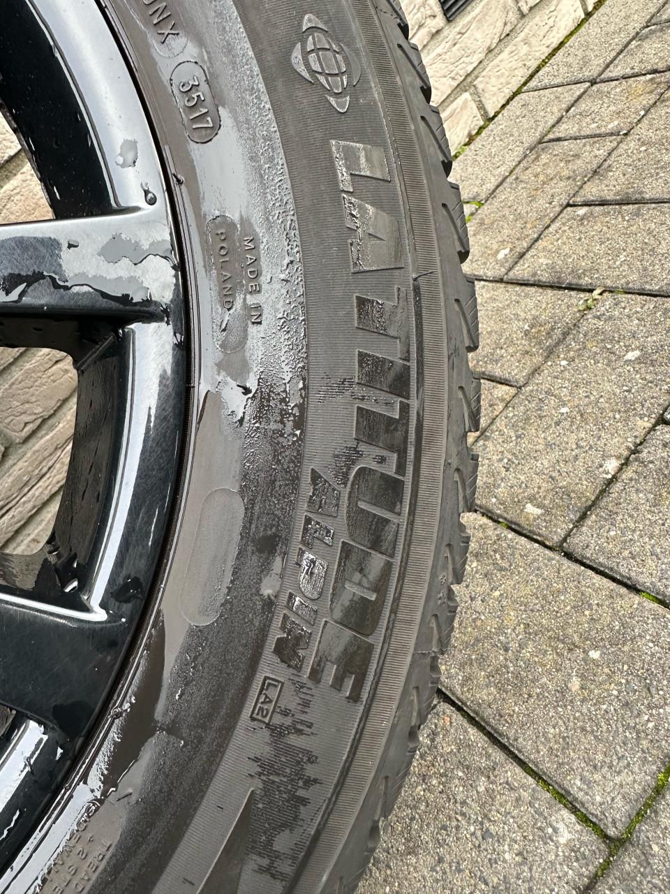 Wintervelgen met winterbanden Mercedes GLC