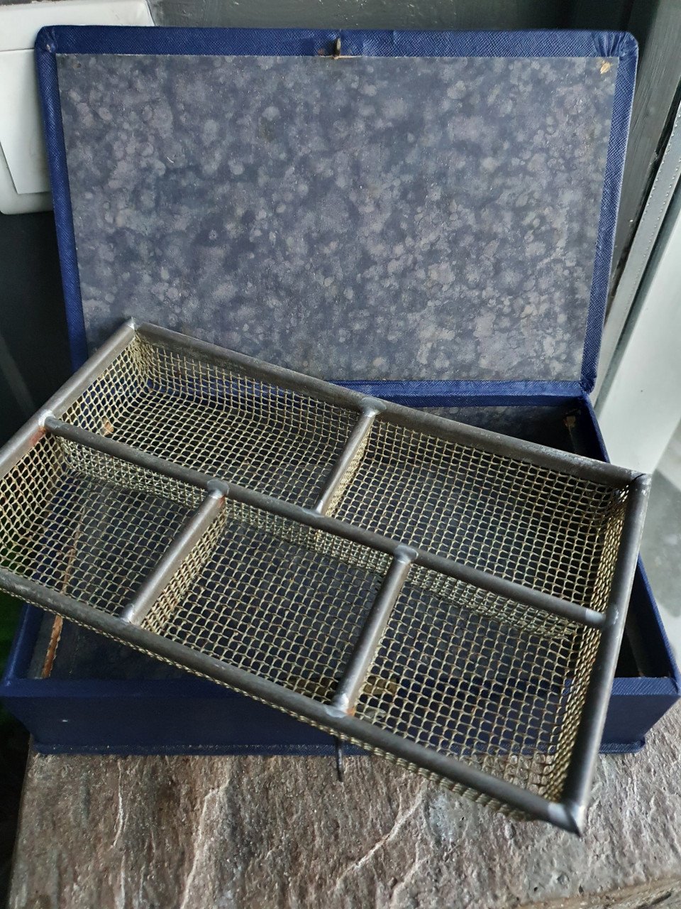 Leuk vintage cassa geldkistje, made in Italy, incl sleutel, goede staat...