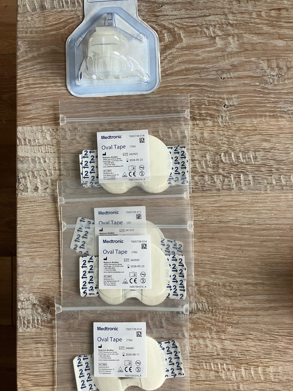 Medtronic Guardian 4 + pleisters