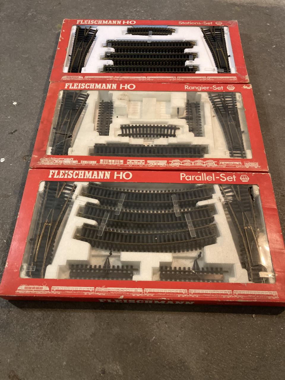 Fleischmann start en 3 uitbreidingsets en meer
