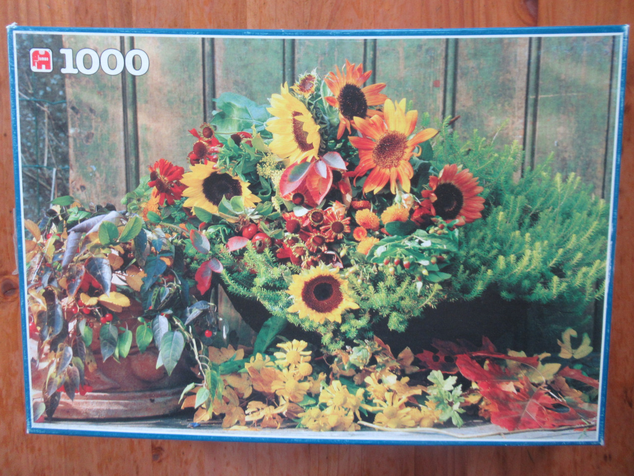 4 leuke volledige puzzels van 1000 stukjes
