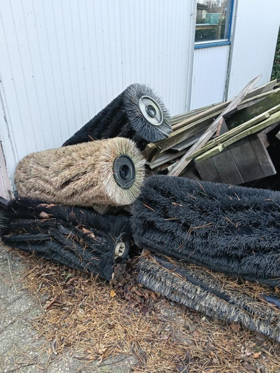 Veegborstels voor schuurpaal