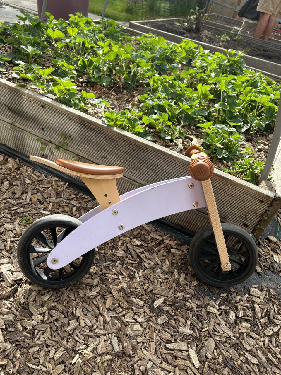 Houten Loopfiets (3 en 2 wielen)