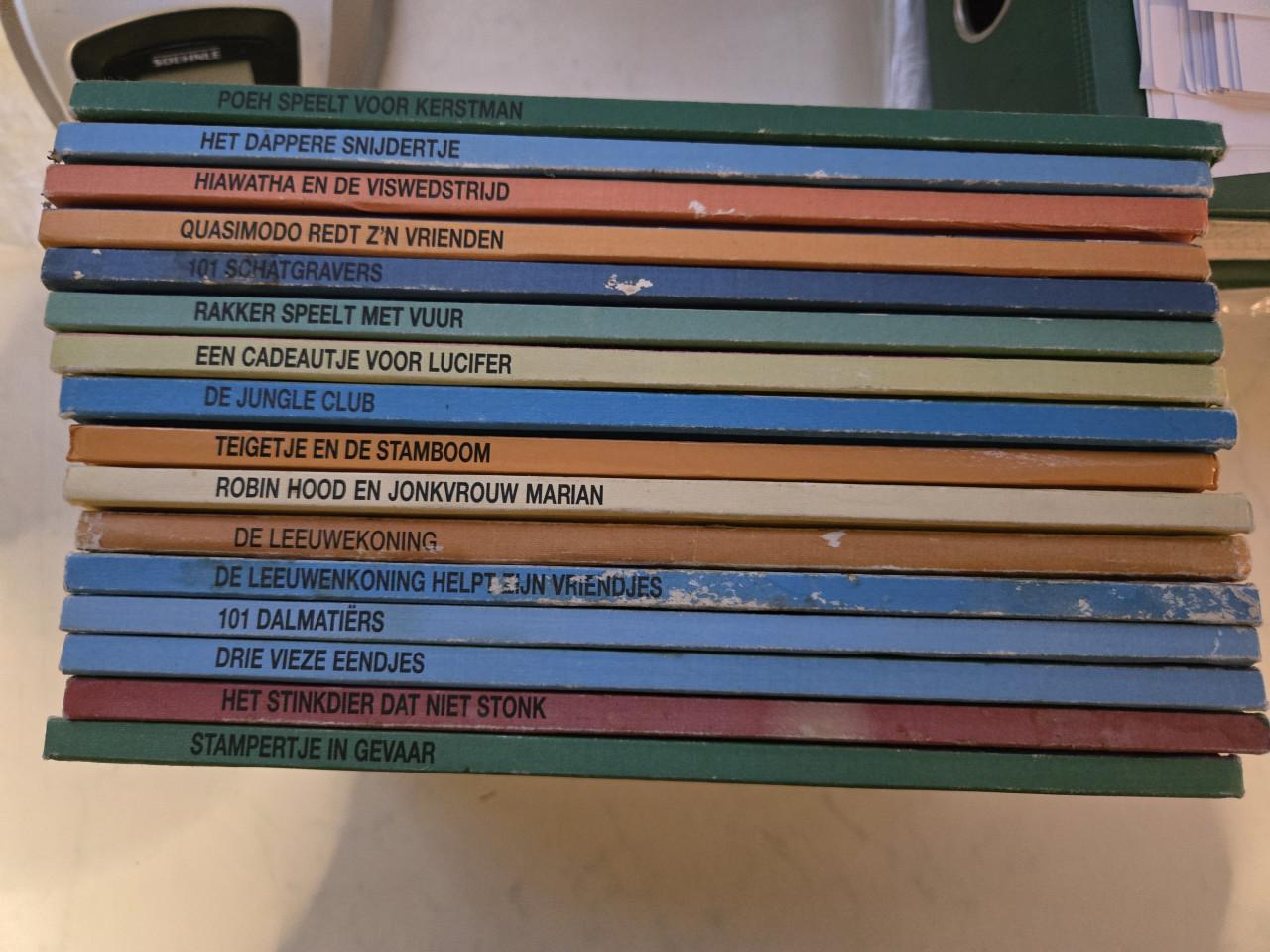 16 Walt Disney boekjes Boekenclub