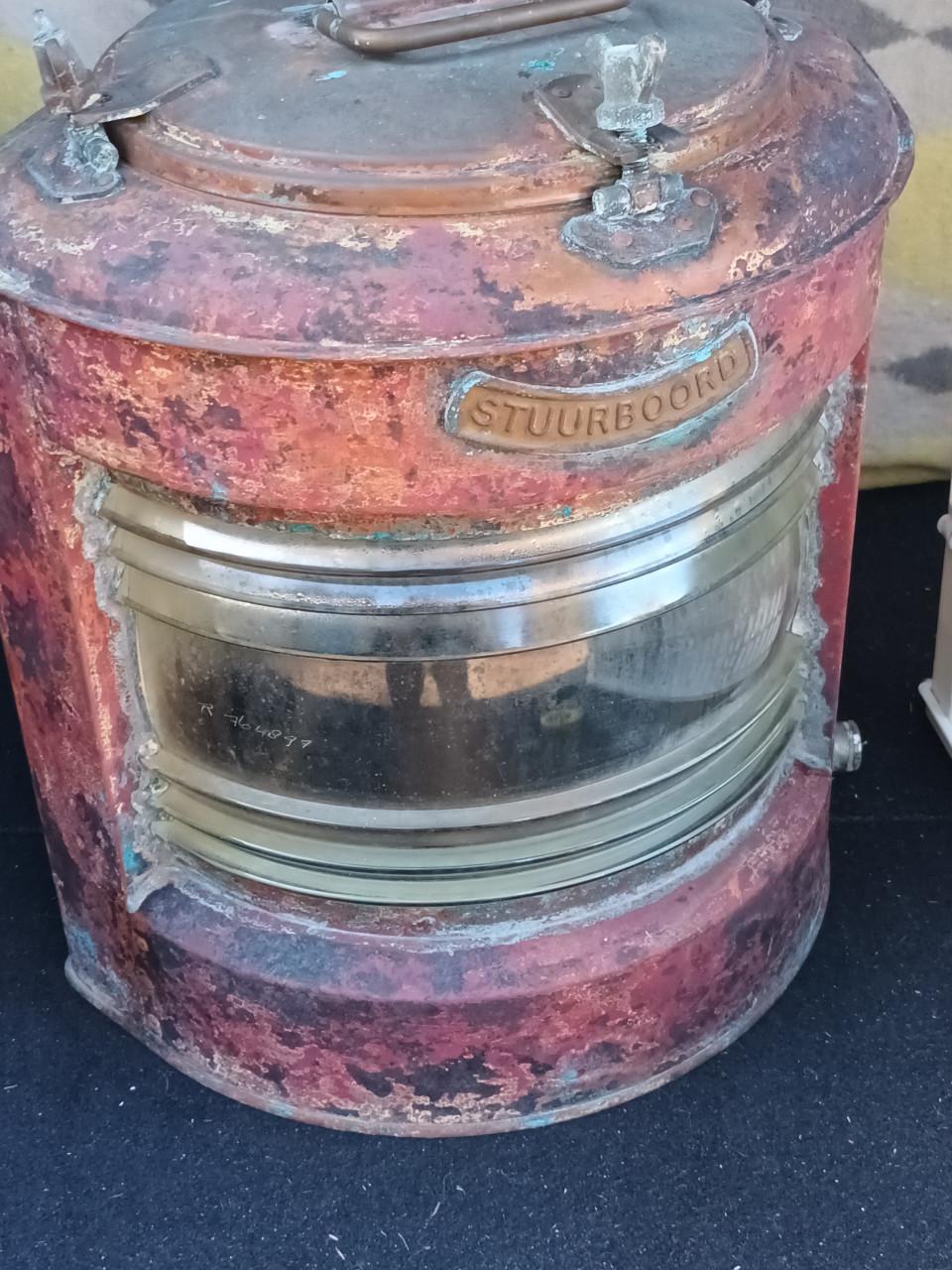 Grote scheepslamp