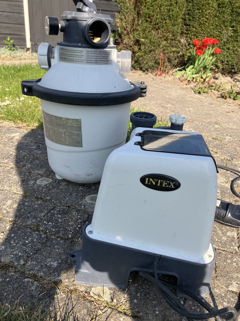 Intex zandfilterpomp 4m3/hr